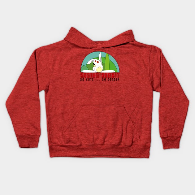 Raging Rabbit Kids Hoodie by carlomanara